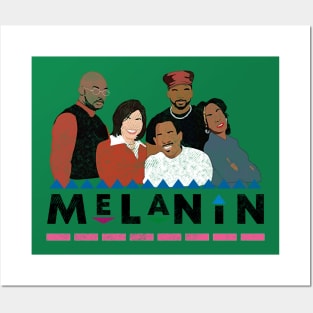 martin flat melanin Posters and Art